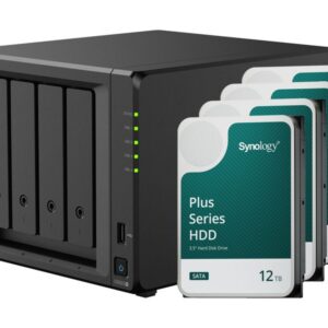Synology NAS Diskstation DS925+ 4-bay Synology Plus HDD 48 TB