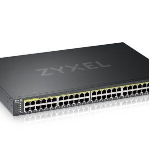 AUSVERKAUF - Zyxel GS2220-50HP Hybrid Switch Layer 2, lüfterlos, PoE+