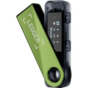 Ledger Nano S Plus - Oxidante Green Hardware Crypto Wallet