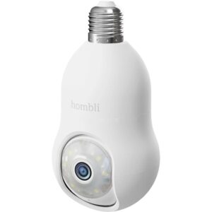 Hombli Smart Bulb Cam 2K, weiss, E27, IPX2