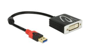 Delock USB3.0 Grafikkarte: DVI bis 1920 x 1200 mit 60Hz
