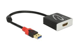 Delock USB3.0 Grafikkarte: HDMI 2048x1152 mit 60 Hz, Für Windows 7/8/10