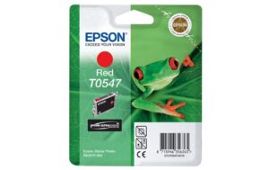 Tinte Epson C13T054740 rot, 13ml zu Stylus Photo R800, 550 Seiten
