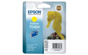 Tinte Epson C13T04844010 yellow, 13ml zu Stylus Photo R200/R300/RX500, 430 Seiten