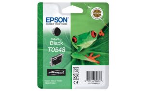 Tinte Epson C13T054840 schwarz matt, 13ml zu Stylus Photo R800, 550 Seiten