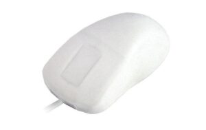 Active Key IP 68 Scroll Wheel Sensor Maus weiss, USB, desinfizierbare Maus